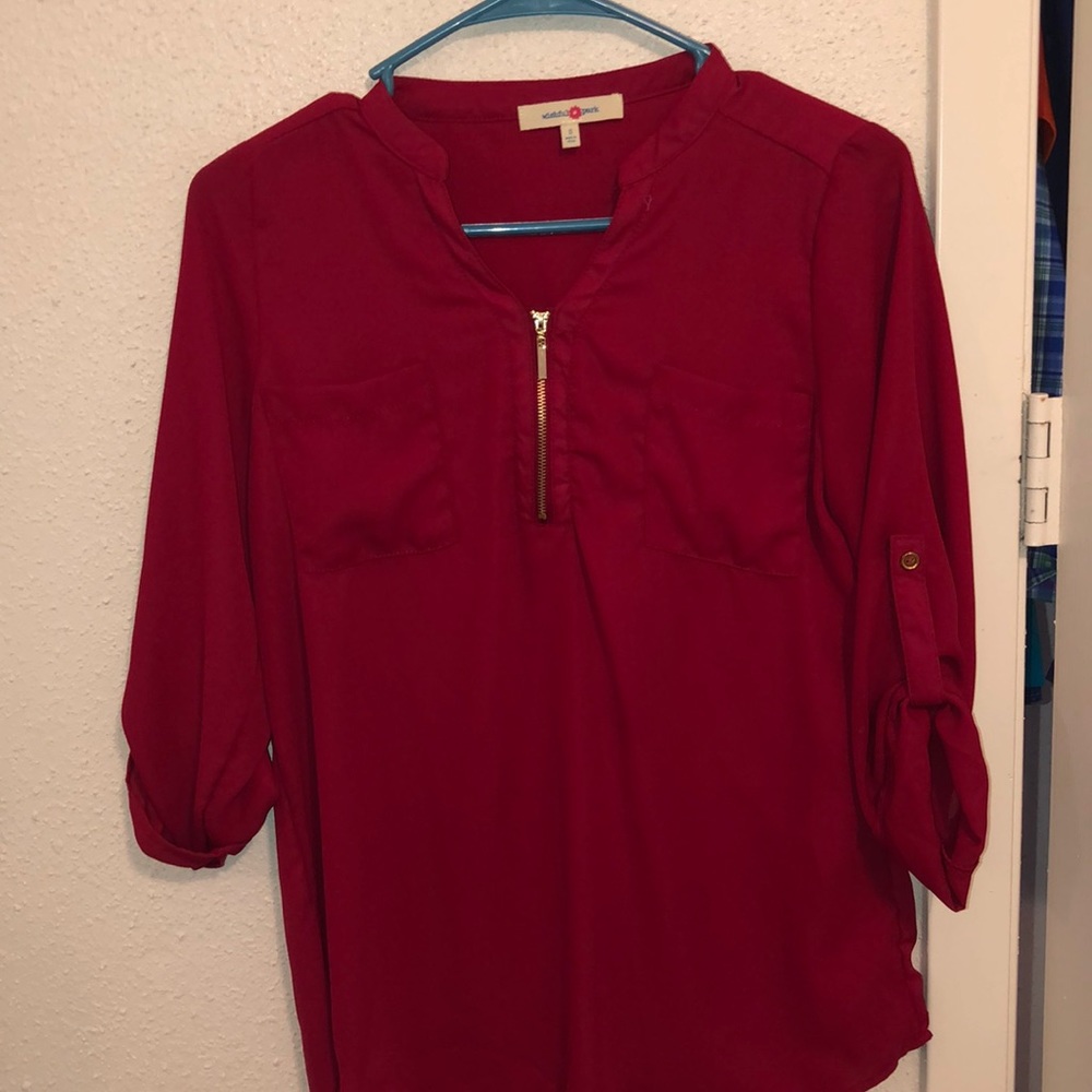 long sleeve blouse